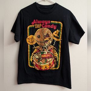 Sam Trick R Treat Halloween Graphic Tee